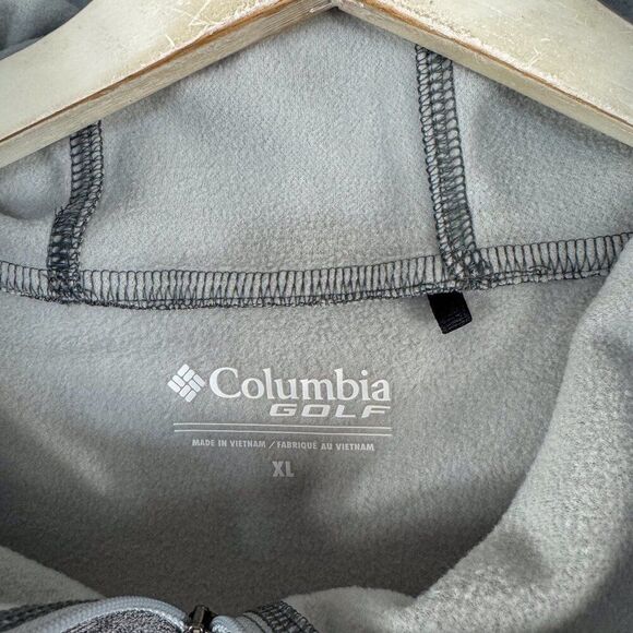 Columbia Golf NASA Hoodie Womens XL Gray Full Zip Jacket Outdoor Casual Preppy - Picture 4 of 14